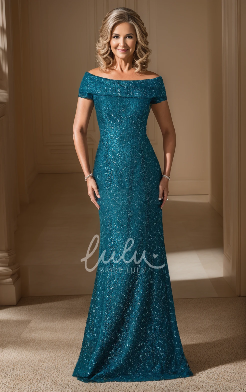 Mother of the Bride Dress Emerald Green