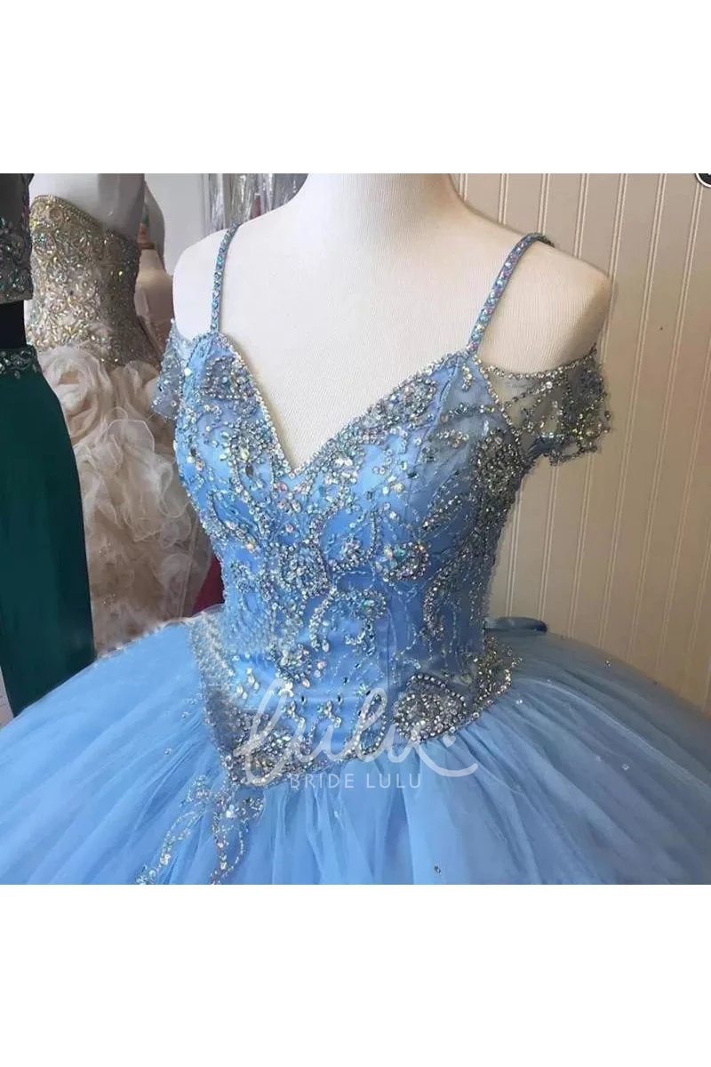 Mermaid Trumpet A-Line Lace Tulle Dress with High Neck and Short Sleeves Prom Dress