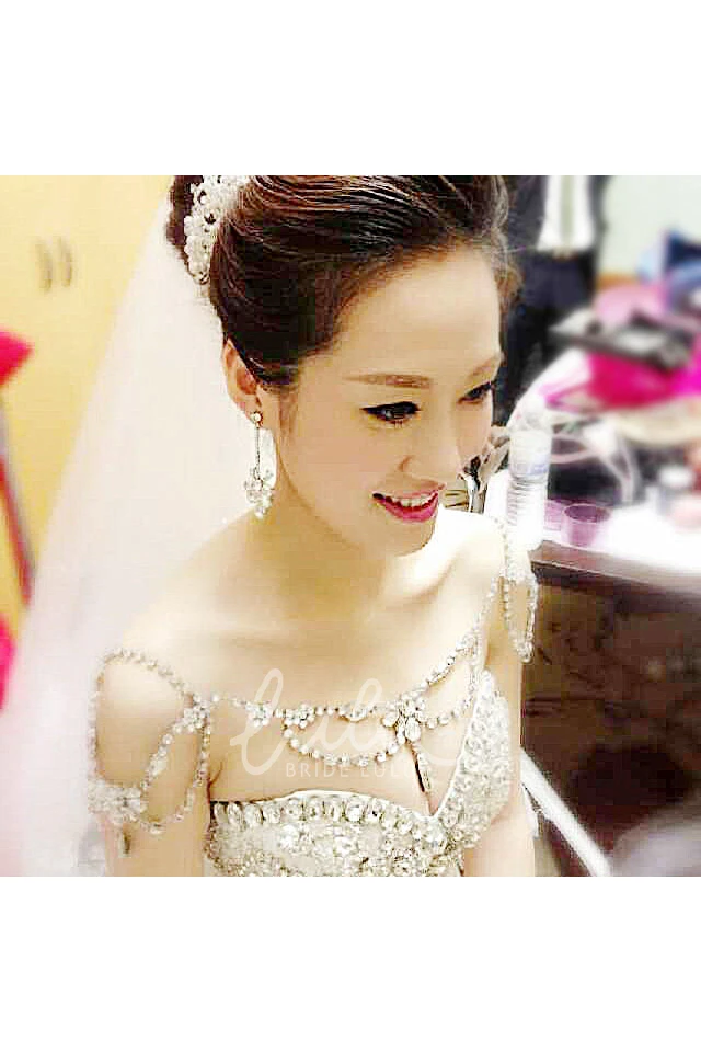 Stylish Beaded Shoulder Chain for Bridesmaid Dress Simple and Classy