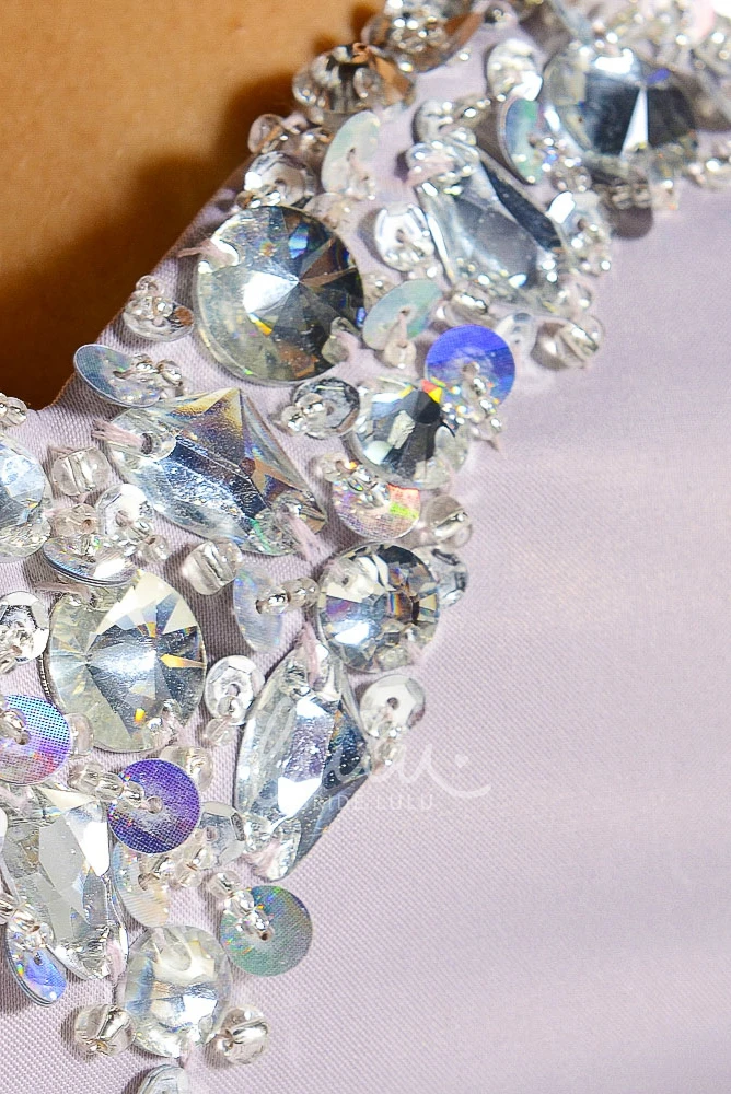 Beaded Satin Prom Dress with Sweetheart Neckline Classy Sheath Floor-Length