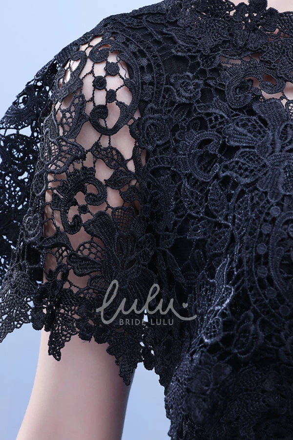 Black Lace Shawl for Weddings and Special Occasions