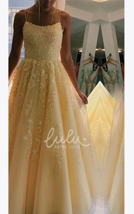Lace Beach Prom Dress Sleeveless Sexy Women A-Line Tulle