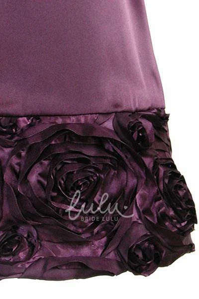 Floral Lace Knee-Length Flower Girl Dress with Cape Elegant Wedding Dress