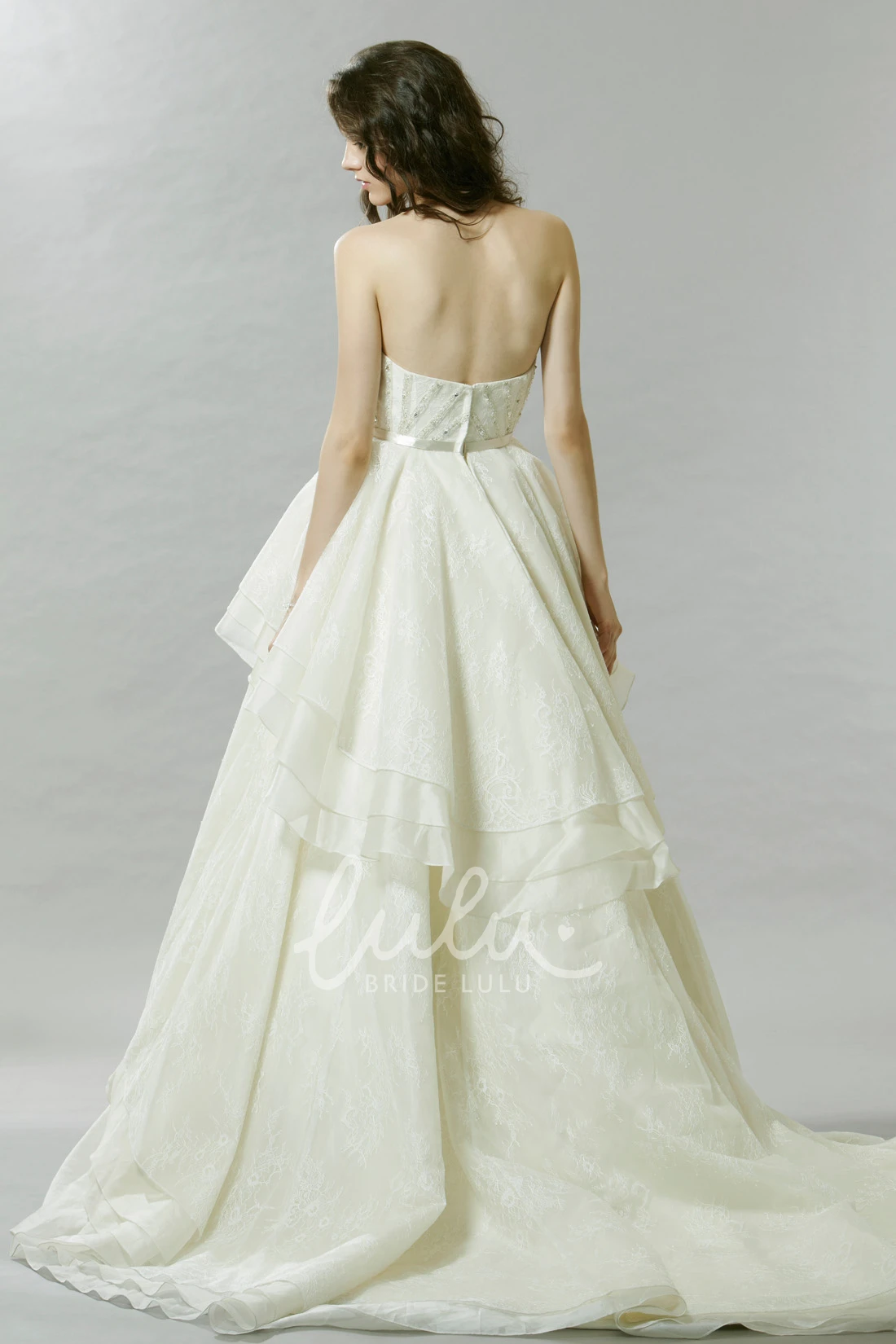 Sweetheart Beaded Tulle A-Line Wedding Dress with Sleeveless Design