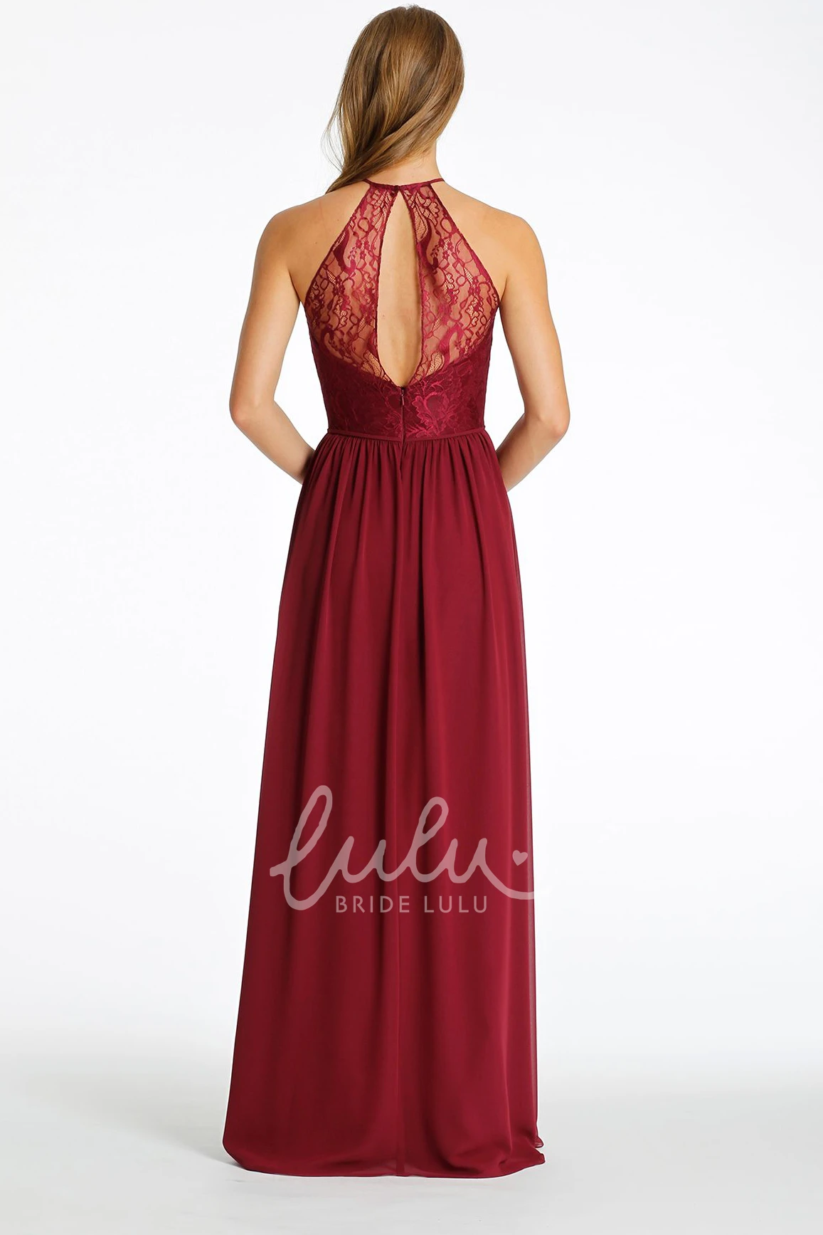 Sleeveless Chiffon Bridesmaid Dress with Straps Ruched Spaghetti Bridesmaid Dress Casual