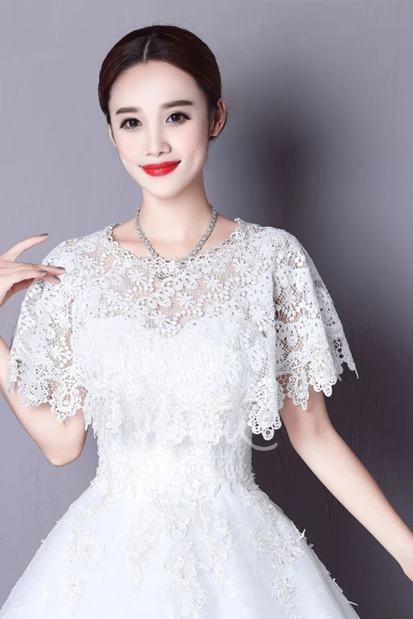 Lace Wedding Cape for Summer/Summer Weddings