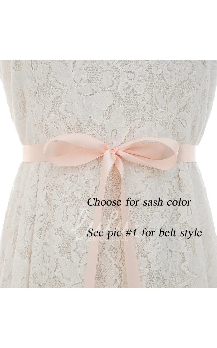 Bridal Rhinestone Appliqued Belt