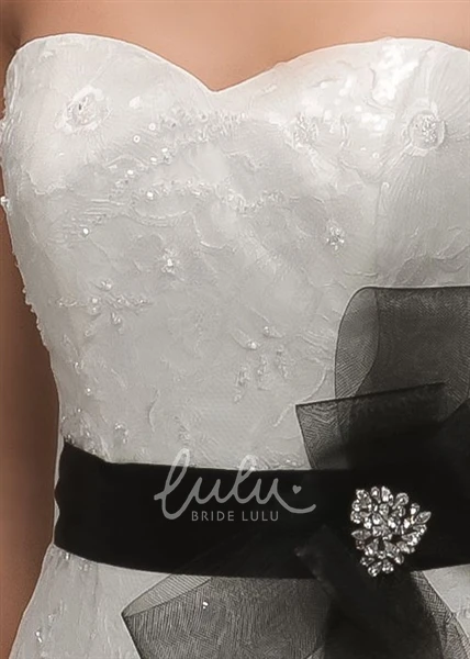 Lace Sweetheart Wedding Dress with Corset Back Sheath