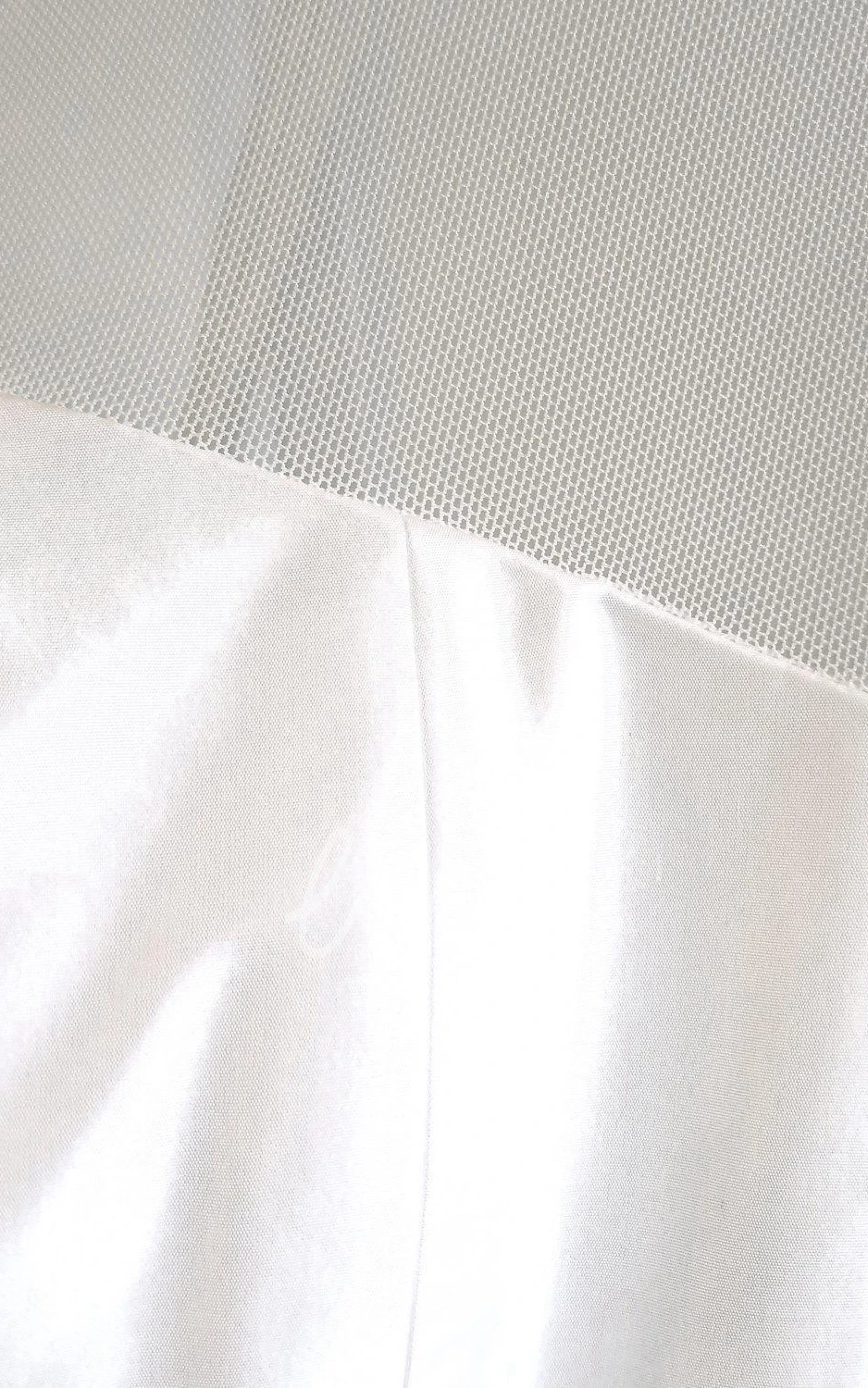 Taffeta Long Sleeve Knee-Length Wedding Dress