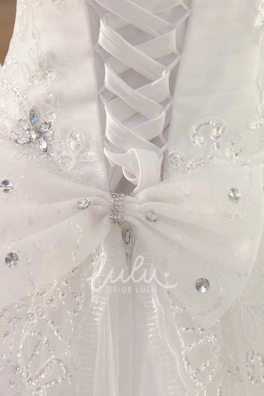 Lace Ball Gown Dress with Beading Classy Prom Dress