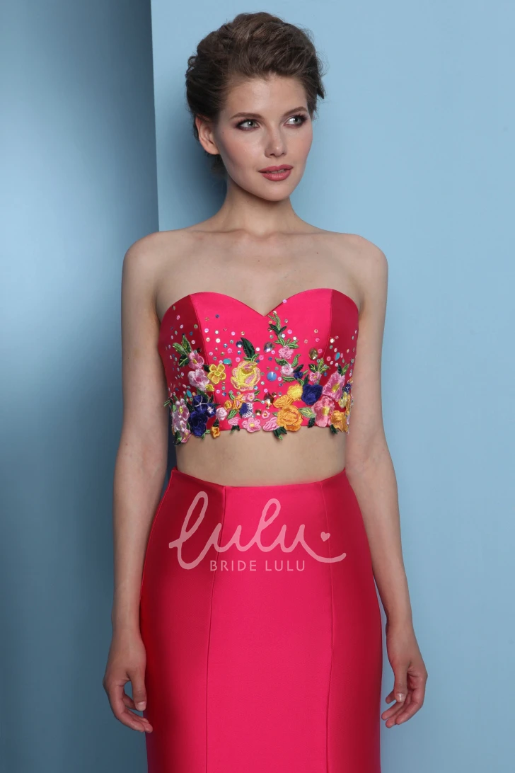 Sweetheart Mermaid Prom Dress with Embroidery and Sequins