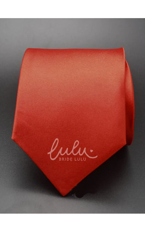 Plain Satin Extra Wide Tie-4 Color Options