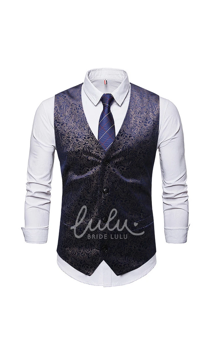 Poly Classic Men's Vest-3 Color Options