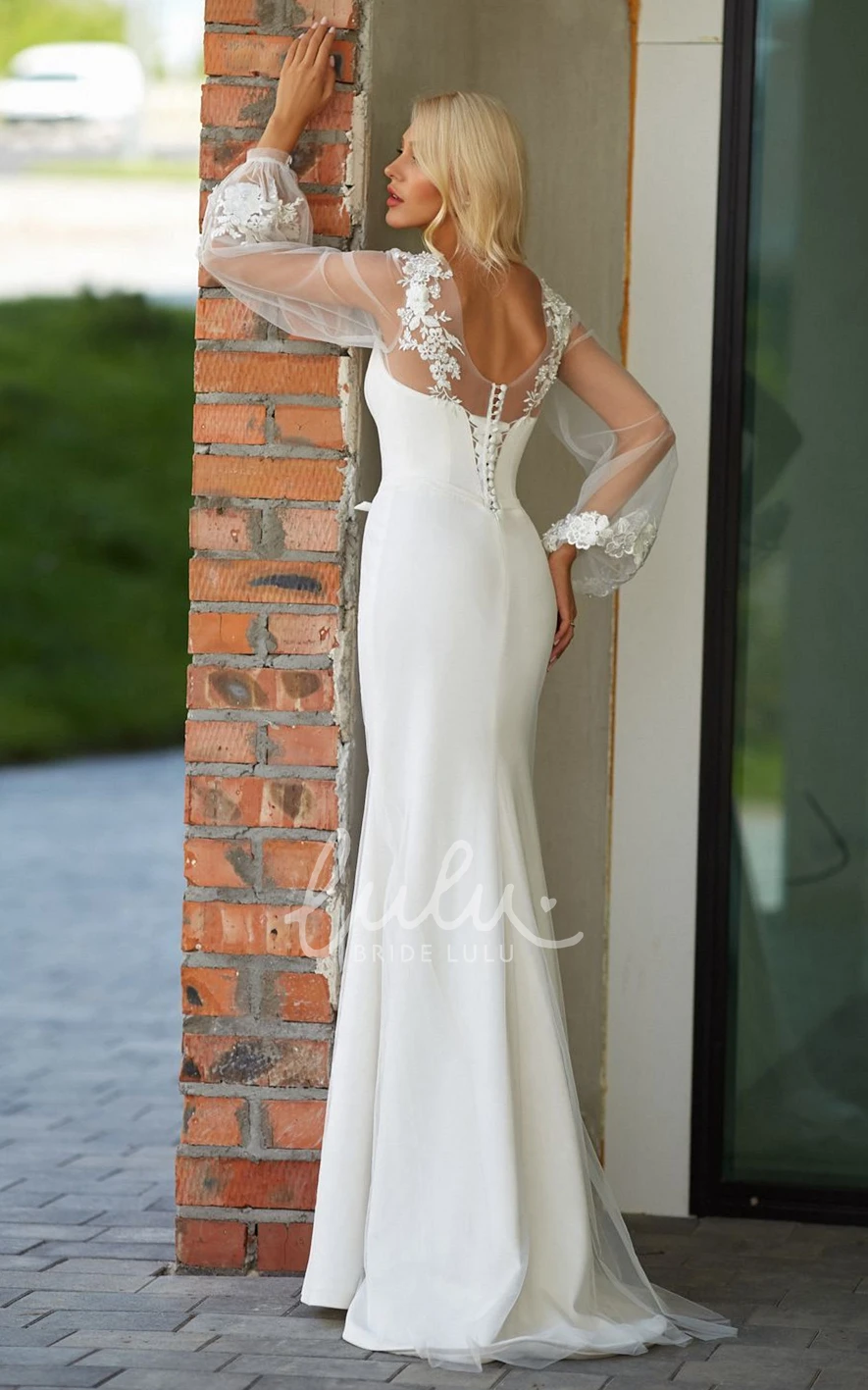 Sweetheart Mermaid Satin Wedding Dress with Sash Flattering and Glamorous