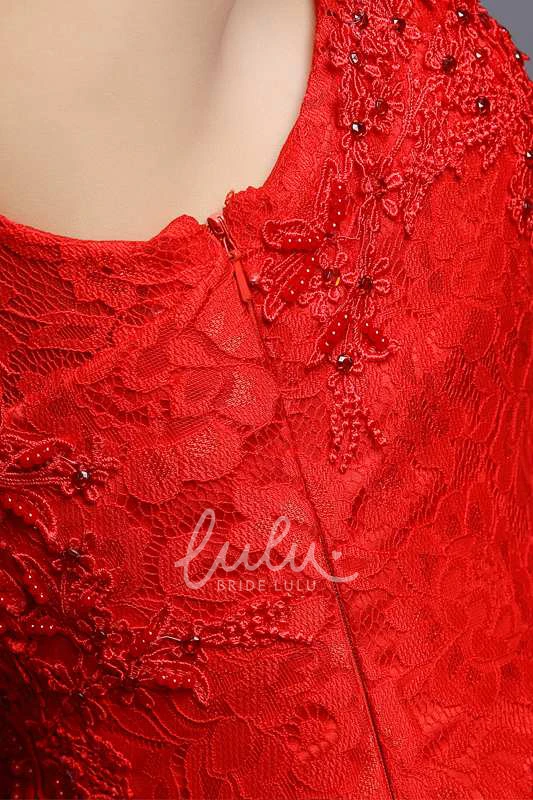 Sleeveless Mermaid Lace Dress with Scoop Neckline for Women's Formal Occasions