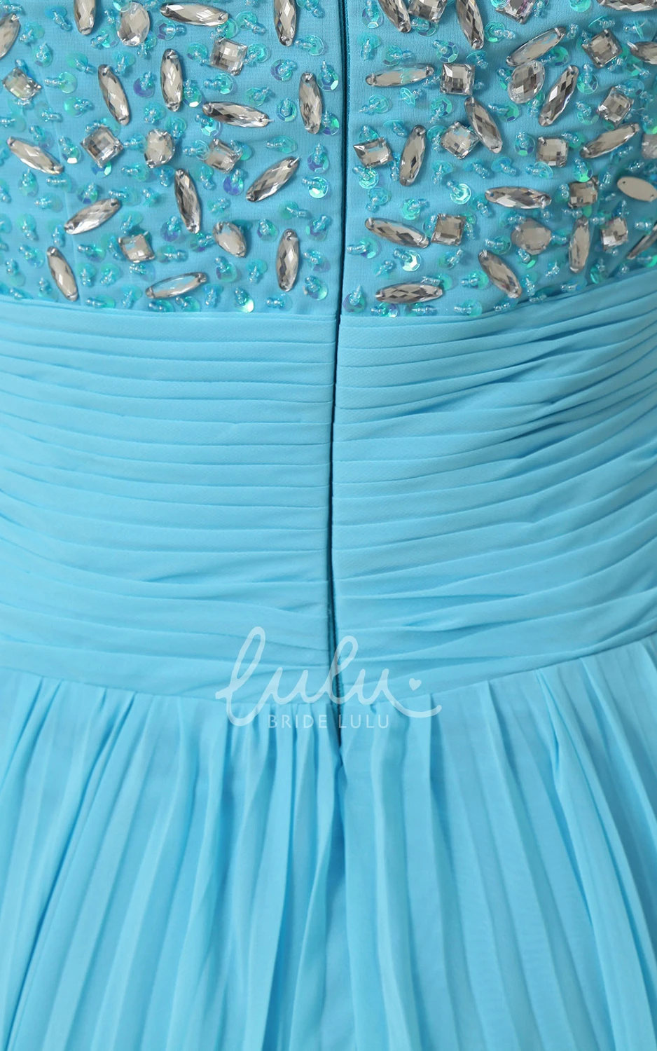 One Shoulder Sleeveless Chiffon A-Line Prom Dress with Beaded Detail Elegant 2025 Women's Dress