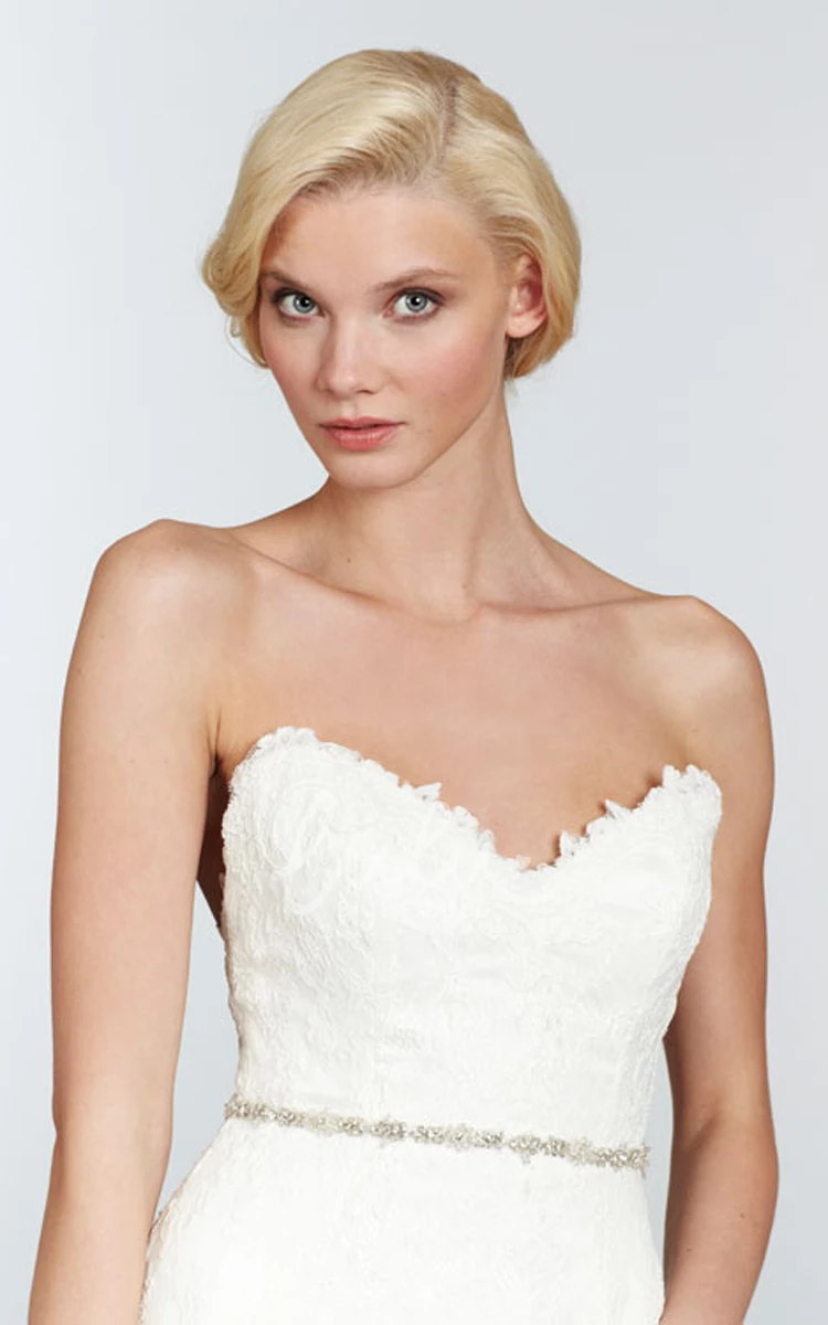 Long Lace Dress with Detachable Long Sleeve Lace Bolero Vintage Long Sleeve Lace Wedding Dress