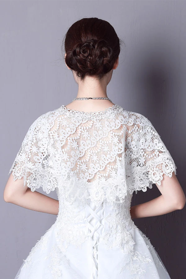 Lace Wedding Cape for Summer/Summer Weddings