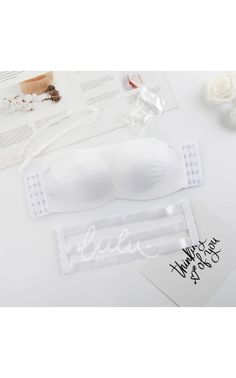Plain Sinple Strapless Bra