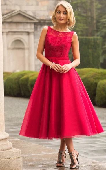 Bridesmaid dresses tea length hotsell