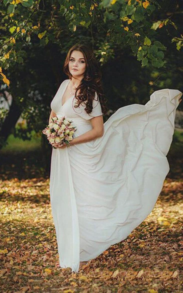 Infinity Floor Length Bridal Gown Timeless Wedding Dress