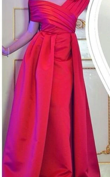 Off Shoulder Long Party Gown Elegant Women's Prom Dress 2024