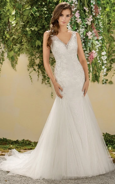 Mermaid Wedding Dresses with Bling Bridelulu