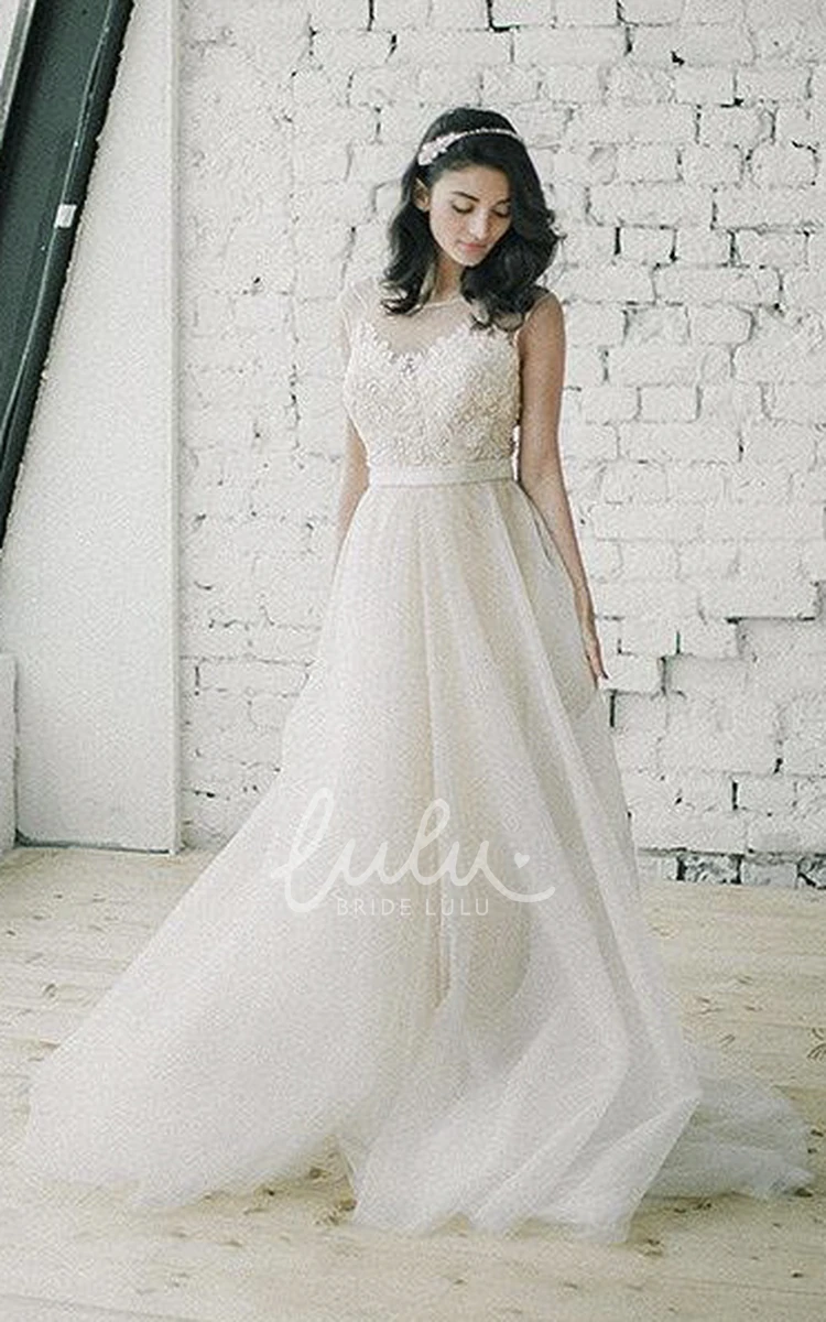 Romantic Lace Wedding Dress with Tulle by Belardi Weddings