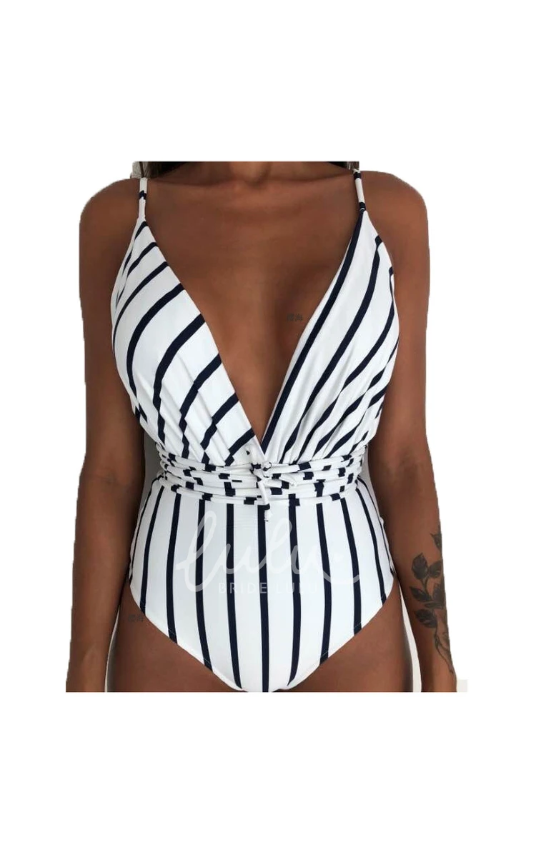 Sexy Plain/Floral/Leopard One-piece Swimsuit