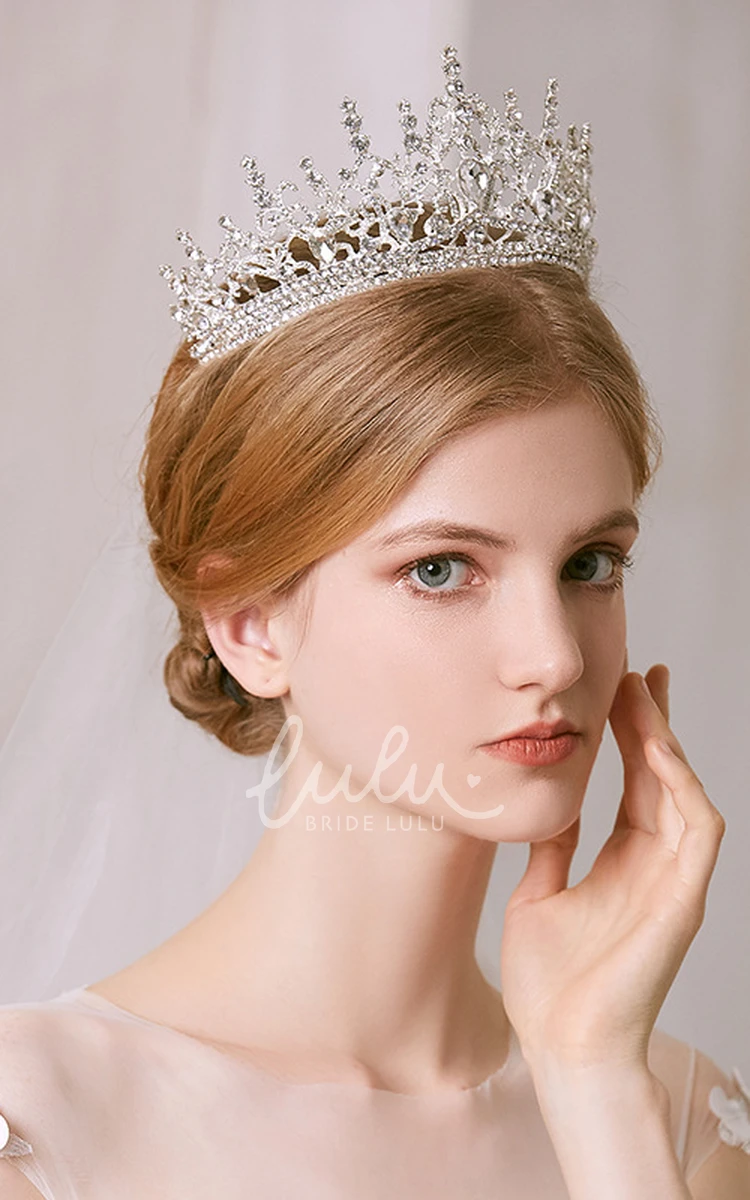 Princess Style Rhinestone Crown