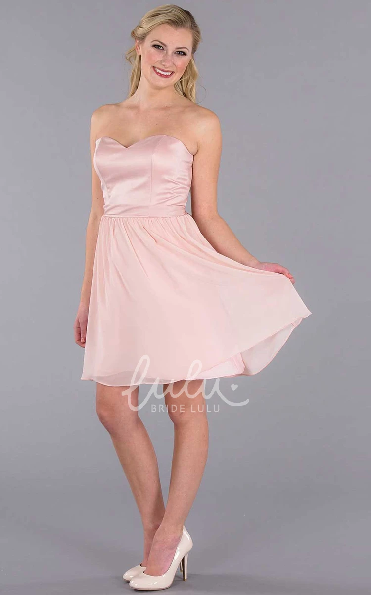 Spaghetti Sleeveless Chiffon Bridesmaid Dress Flowy Dress for Women