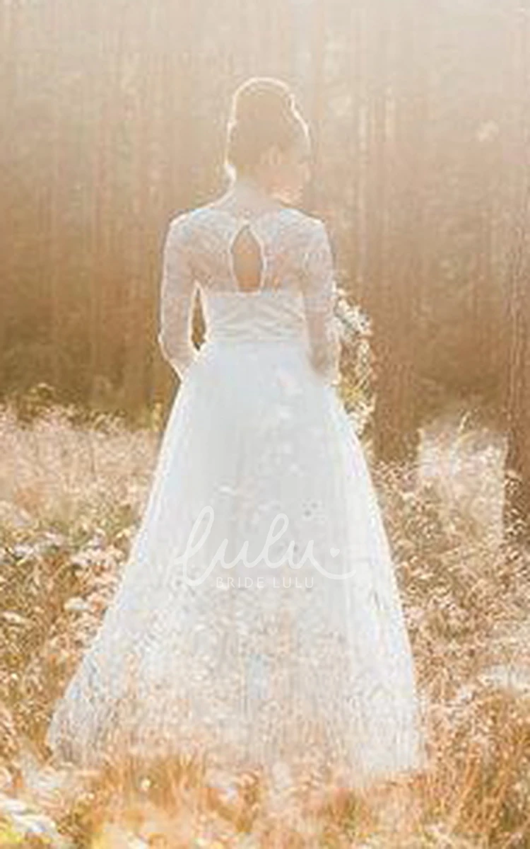 Boho Vintage Lace Wedding Dress Light & Flowy