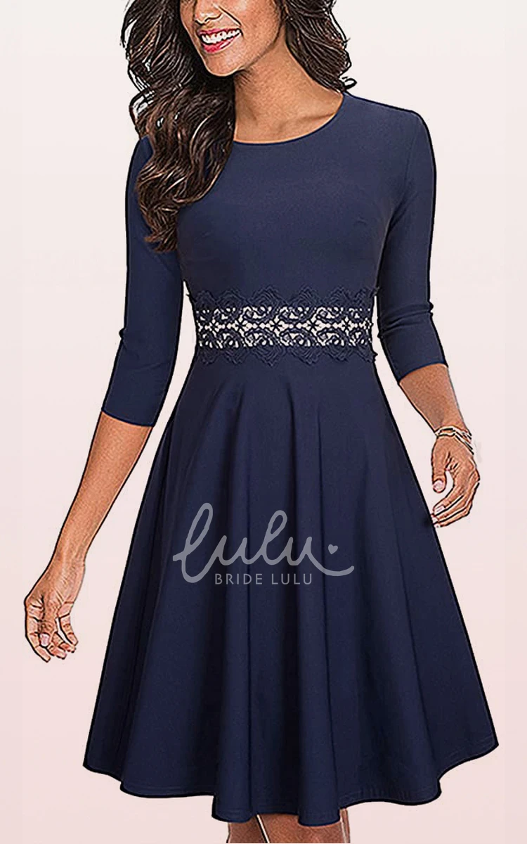 Modest A Line Sleeveless Spandex Formal Dress with Appliques and Sash