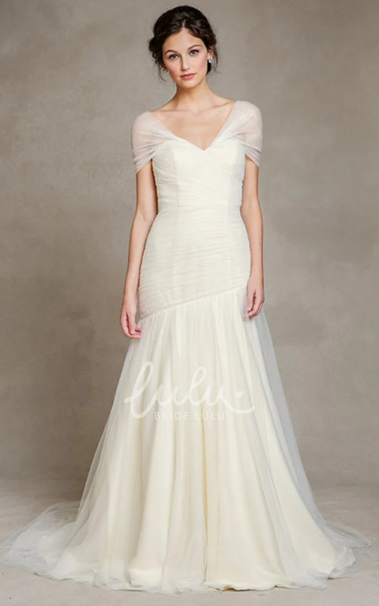 Sweetheart Tulle Floor-Length Wedding Dress Classic Bridal Gown