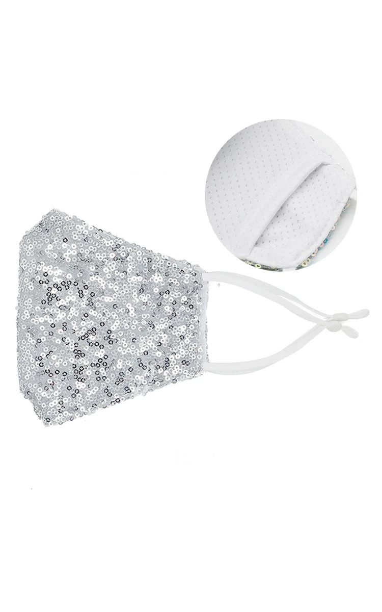 Non-Medical Cotton Sequins Face Masks