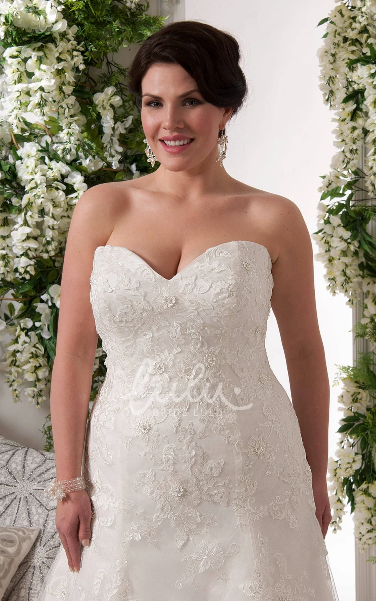 Trumpet Bridesmaid Dress with Appliques and Brush Train