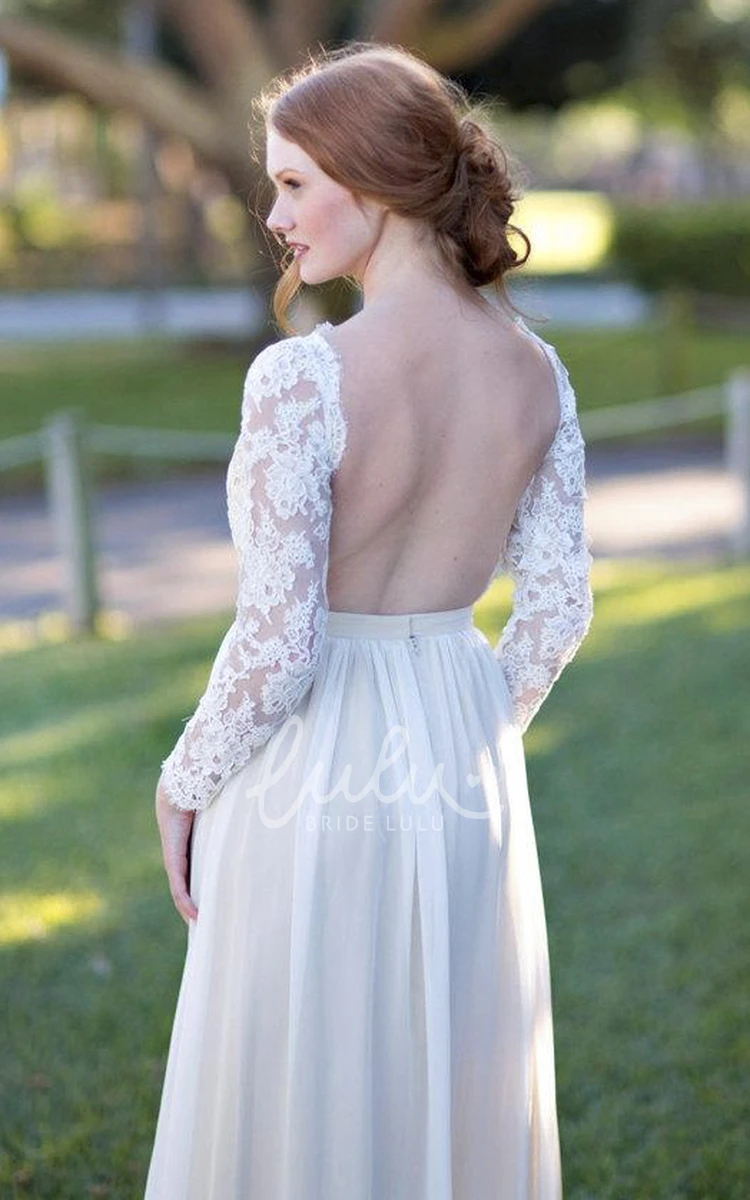 A-Line Lace Bodice Tulle Wedding Dress Romantic Bridal Gown